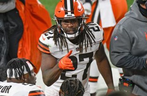 Browns RB Hunt not mad at Chiefs but expects to run angry against them