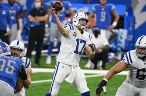 Rivers throws for three second-quarter touchdowns as Colts beat Lions 41-21