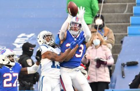 Colts’ last-ditch effort falls short in 27-24 wild-card loss to Bills