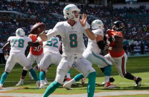 Brock Osweiler steps in to lead Dolphins past Bears in OT thriller