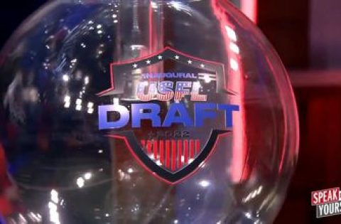 USFL draft lottery picks revealed I SPEAK FOR YOURSELF