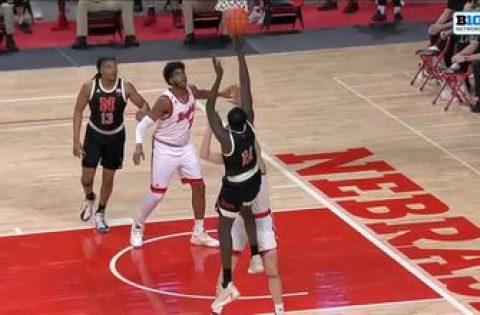 Nebraska’s Lat Mayen stays red hot, fourth 3 gives him 14 in first six minutes vs. Rutgers