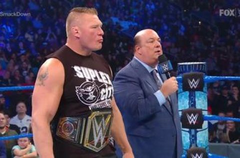 WWE Champion Brock Lesnar abruptly quits Friday Night SmackDown
