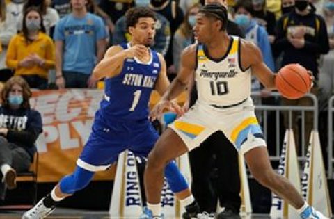 Darryl Morsell, Justin Lewis lift Marquette over Seton Hall in 73-72 victory