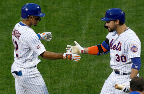 Francisco Lindor homers, drives in three runs as Mets top Marlins, 5-2, in Game 1 of doubleheader