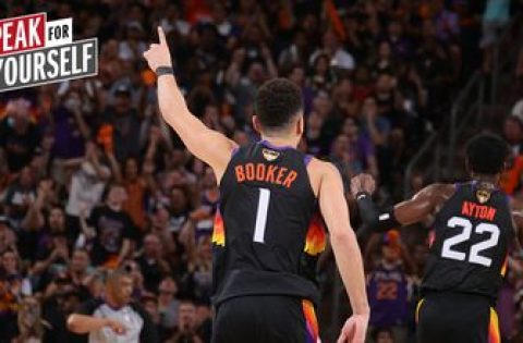 Emmanuel Acho: Devin Booker is leading the early Finals MVP race over CP3 | SPEAK FOR YOURSELF