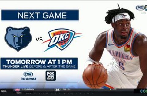 Look ahead to OKC vs. Memphis | Thunder Live