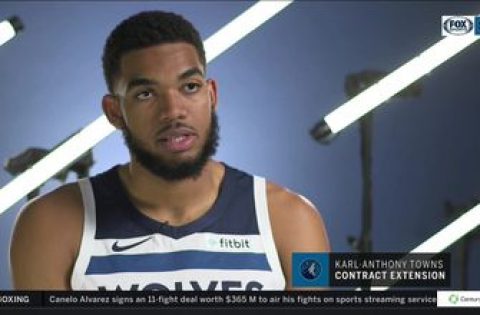 KAT on new contract, promise to Wolves fans