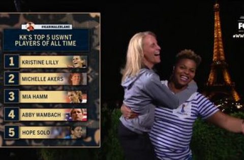 Karina LeBlanc, Aaron West list their top 5 USWNT players of all-time