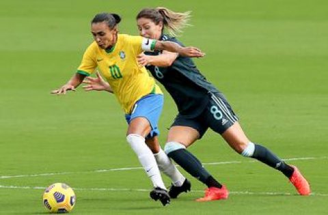 Brazil opens up 2021 She Believes Cup with a 4-1 win over rival Argentina
