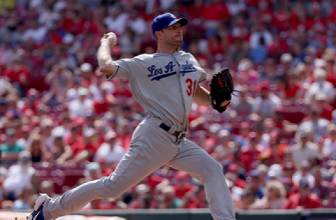 Max Scherzer dominates again with seven strikeouts, no earned runs as Dodgers beat Reds, 5-1