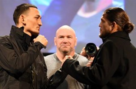 UFC 231: LA native Brian Ortega, Max Holloway exchange words ahead of main event