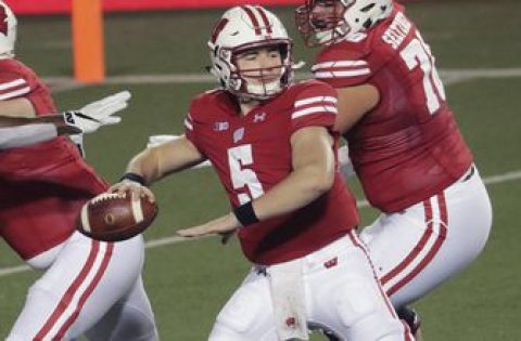 Badgers’ Chryst on Mertz’s availability: “Continue to be hopeful of it”