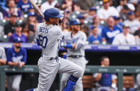 Mookie Betts belts a homer in Dodgers’ blowout 13-0 win over D’Backs