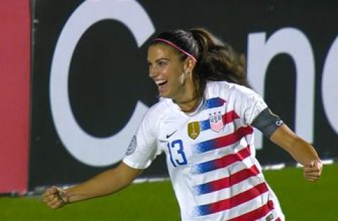 Alex Morgan nets goal vs. Trinidad and Tobago for an early lead | 2018 CONCACAF Women’s Championship
