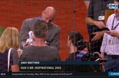 Rays Welcome Andy Brettner, Hug’s Mr. Inspirational 2019
