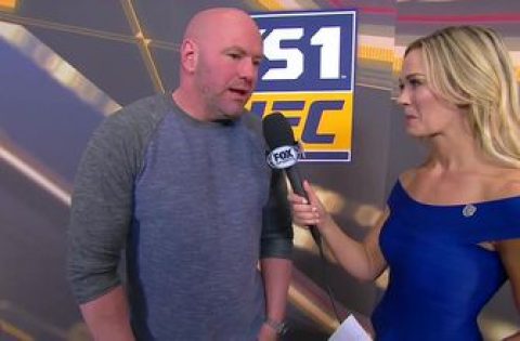 Dana White talks after a wild Fight Night in Denver | INTERVIEW | POST-FIGHT | UFC FIGHT NIGHT