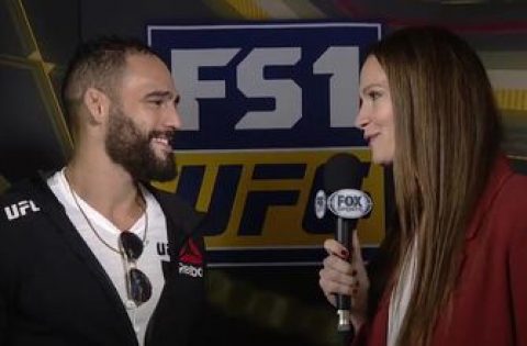 Santiago Ponzinibbio is excited to fight in his home country of Argentina | WEIGH-INS | INTERVIEW | UFC FIGHT NIGHT