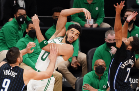 Magic fall to Celtics as Jaylen Brown knocks down a career-high 10 three-pointers