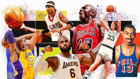 Old school vs. new school: Ranking the NBA’s 75th Anniversary Team