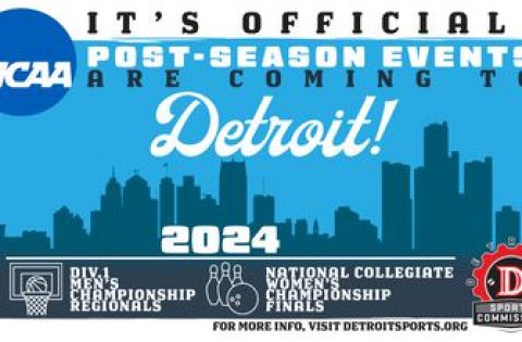 Detroit awarded 2024 NCAA men’s basketball regionals