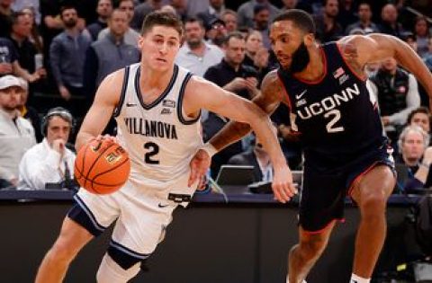 Villanova outlasts UConn 63-60 to advance to the semifinals