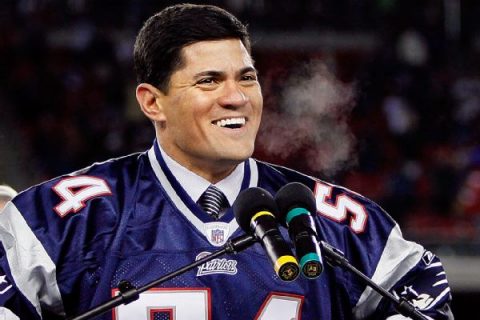 Former Patriot Bruschi recovering from stroke