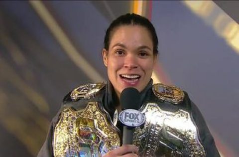Amanda Nunes speaks after historic victory over Cyborg | POST-FIGHT | INTERVIEW | UFC 232