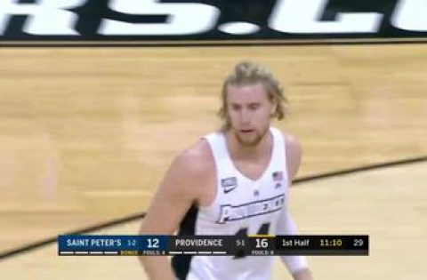 Noah Horchler drops 25 points and 11 rebounds as Providence beats Saint Peter’s 85-71