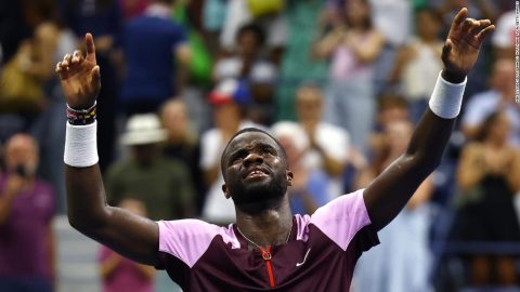 American Frances Tiafoe upsets Rafael Nadal in 4th round of US Open