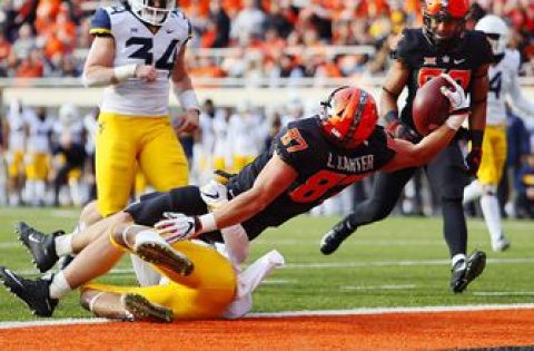 Oklahoma State’s second half rally propels them to 45-41 upset of No. 9 West Virginia