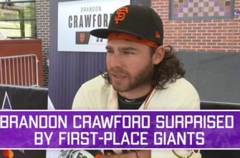 Brandon Crawford on Giants’ surprising first-half dominance