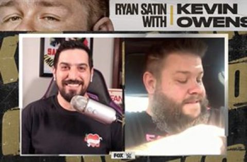 Check out Kevin Owens’ burn scar from his Royal Rumble injury