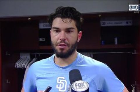 Eric Hosmer after the miraculous 14-13 win