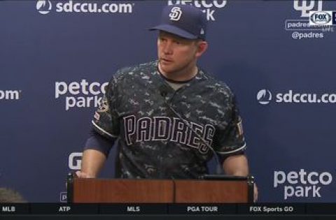 Andy Green press conference after 4-1 loss to Braves