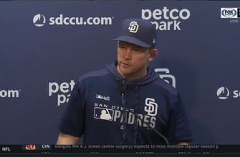 Padres skipper Andy Green on the 8-5 loss to the O’s