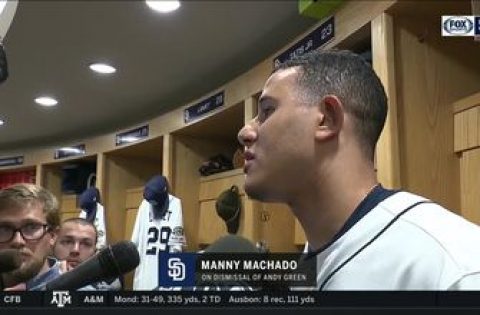 Manny Machado, Padres players react to Andy Green’s dismissal