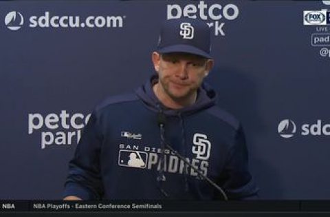 Andy Green press conference after 3-2 Padres win