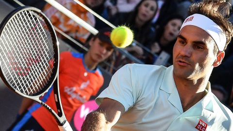 Italian Open: Roger Federer saves two match points to beat Borna Coric