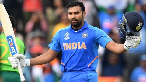 India v South Africa: Rohit Sharma hits century in Cricket World Cup victory
