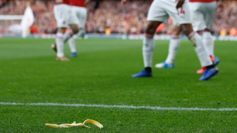 Tottenham fan arrested after banana thrown at north London derby