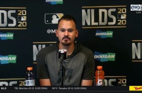 Pablo López  recaps his National League Division Series Game 2 start vs. Braves