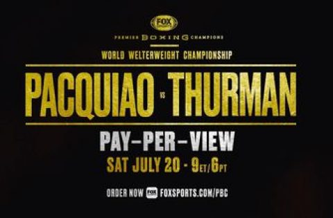 PACQUIAO VS THURMAN | PBC Boxing, July 20th on Pay-Per-View