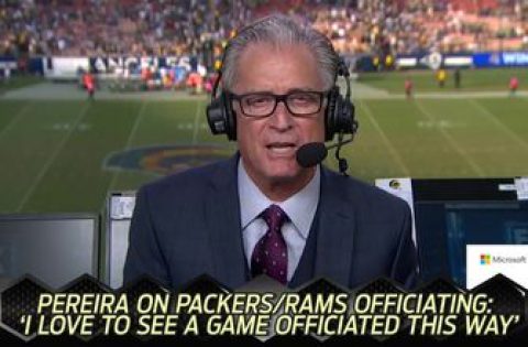 Mike Pereira breaks down the officiating in Packers-Rams: ‘I love to see a game officiated this way’