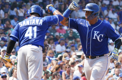 Salvador Perez swats two homers to lead Royals past Cubs, 6-2