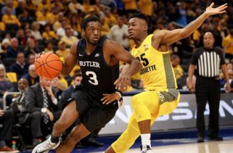 Butler fails to find offensive rhythm in 76-57 loss to Marquette