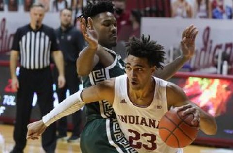 Indiana falters in second half of 78-71 loss to Michigan State