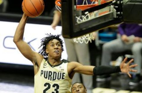 Ivey scores 20 points in Purdue’s 75-70 victory over Northwestern