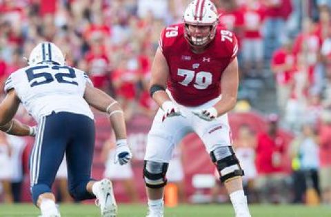 Badgers RT Edwards declares for NFL draft