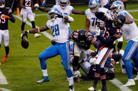 Lions rally past Bears 34-30 in Bevell’s debut as interim coach